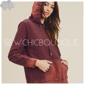Port Enzyme Wash Hoodie with Kangaroo Pocket